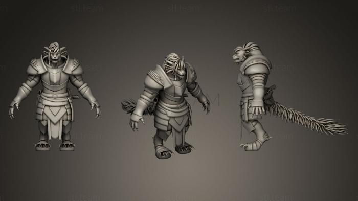 3D model Tamka Ironpaw_2 (STL)